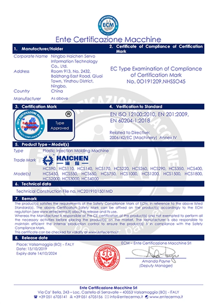 ECM certification