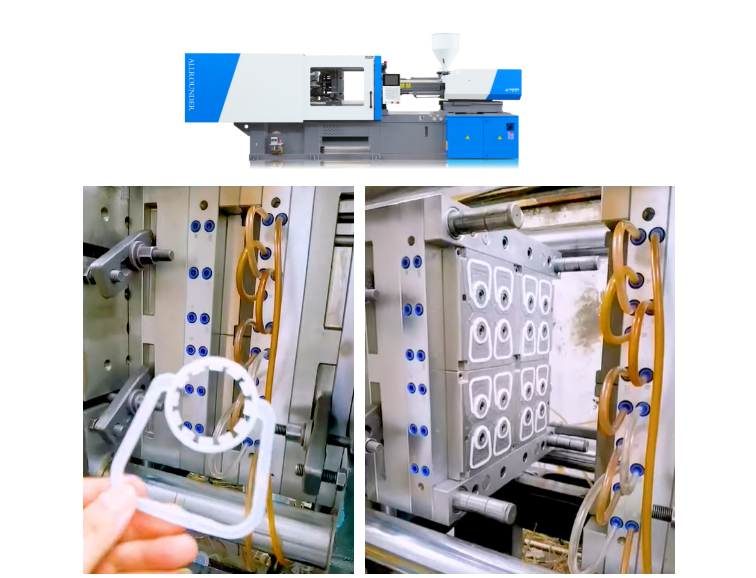 Injection molding output