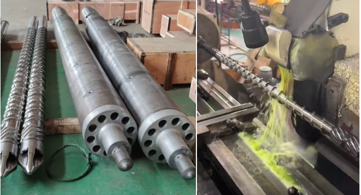 Screw for PE