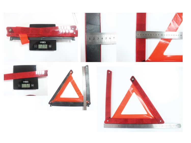 warning triangle structure